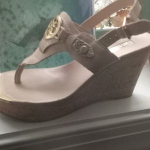 Tan Guess Wedges
